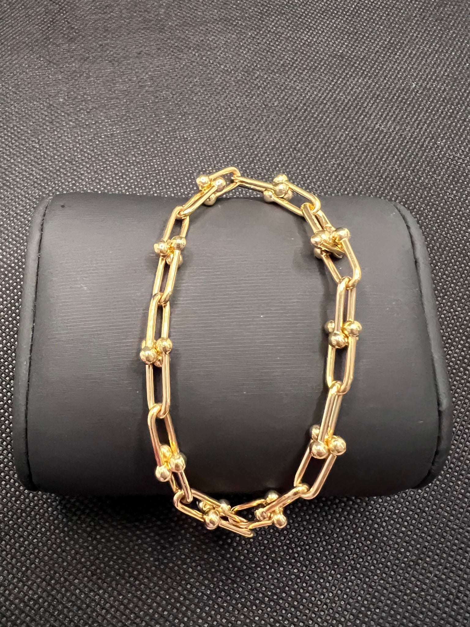 18K Link Bracelet 