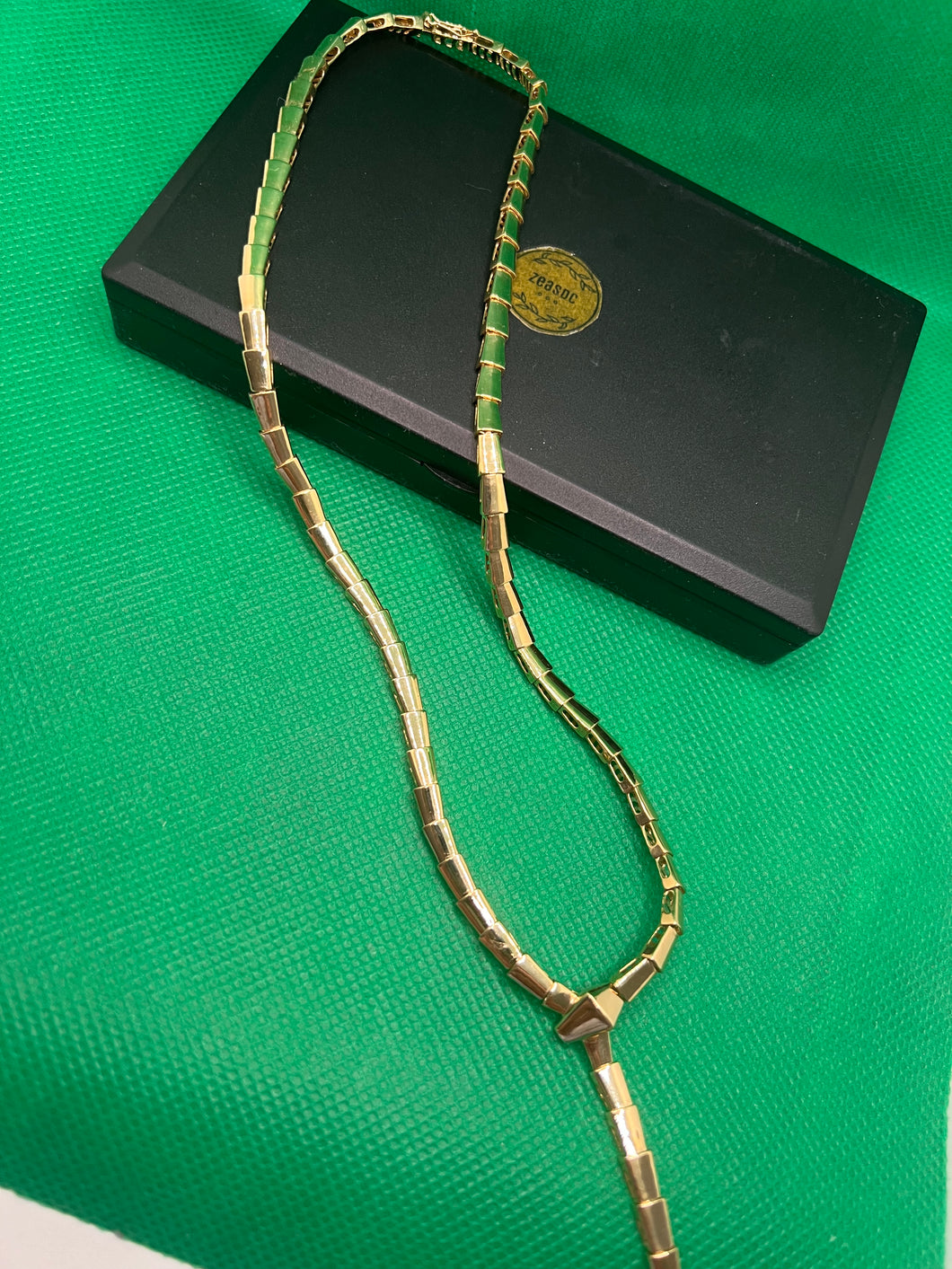 18K Serpenti Necklace