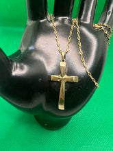 Load image into Gallery viewer, 18K Cross Necklace
