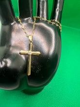 Load image into Gallery viewer, 18K Cross Necklace
