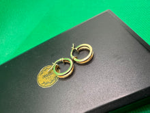 Load image into Gallery viewer, 18K Double Small Loop earrings
