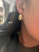 Load image into Gallery viewer, 18K Huggie Earrings
