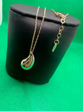 Load image into Gallery viewer, 18k Teardrop Necklace “18”
