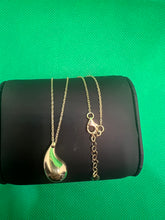 Load image into Gallery viewer, 18k Teardrop Necklace “18”
