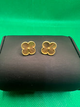 Load image into Gallery viewer, 21K Clover Earrings “12mm”
