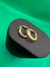 Load image into Gallery viewer, 18K Mini Loop Design Earrings
