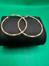 Load image into Gallery viewer, 18K Large Loop Design Earrings
