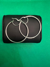 Load image into Gallery viewer, 18k White Gold Large Loop “30mm”
