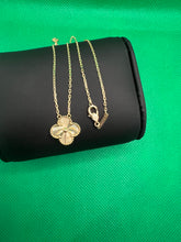 Load image into Gallery viewer, 18K Clover Necklace
