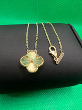 Load image into Gallery viewer, 18K Clover Necklace
