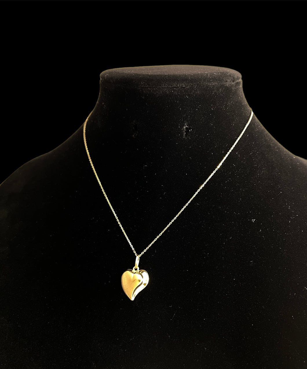 18K Heart Necklace